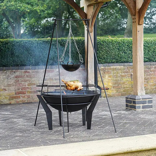 Kendal Fire Bowl - Black
