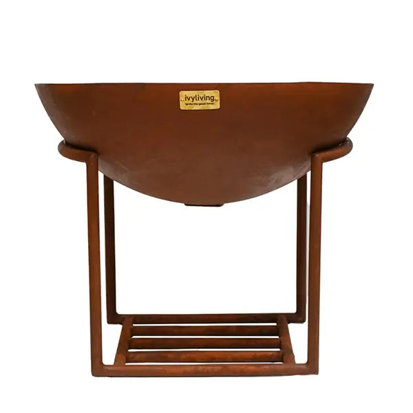 XL Cast Iron Fire Bowl - Rust