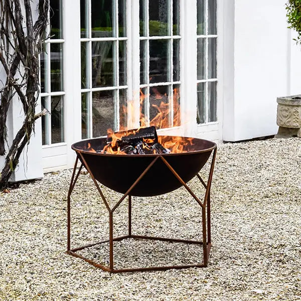 Buckingham Fire Bowl - Rust or Black