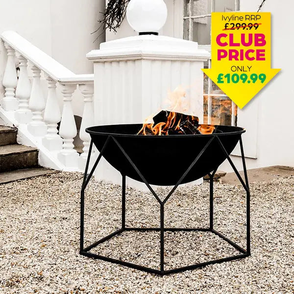 Buckingham Fire Bowl - Rust or Black