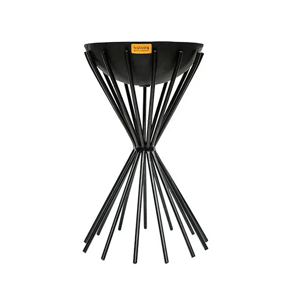 Dakota Tall Fire Bowl - Rust or Black