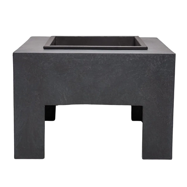 Square Fire Bowl - Granite