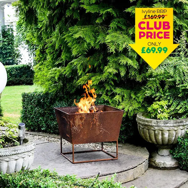 Norfolk Fire Bowl - Rust or Black